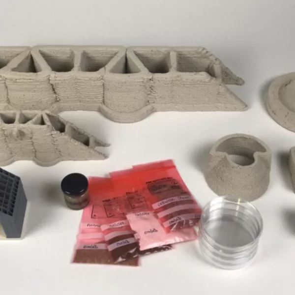 Cellulose printpasta gemaakt door Omlab